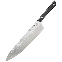 Kai PRO Chef's Knife 10”, Long, Light Kitchen Knife, Ideal for All-Around Food Preparation, Authentic, Hand-Sharpened Japanese Knife, Perfect for Fruit, Vegetables, and More, From the Makers of Shun
