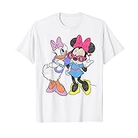 Mickey And Friends Daisy & Minnie Fashion Short Sleeve T-Shirt