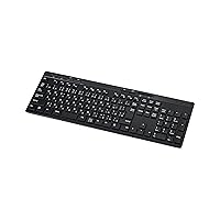 Amazon Basic Wireless Keyboard Japanese Layout Black