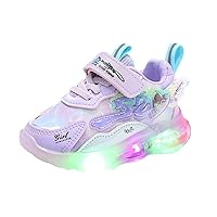 Girl Tennis Shoes Girls Light Up Sneakers for Kids Flashing Shoes Boys Toddler Shoes Tennis Shoes for Girls