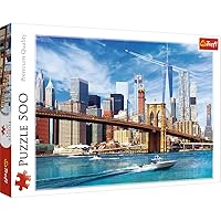 Trefl View of New York 500 Piece Jigsaw Puzzle Red 19