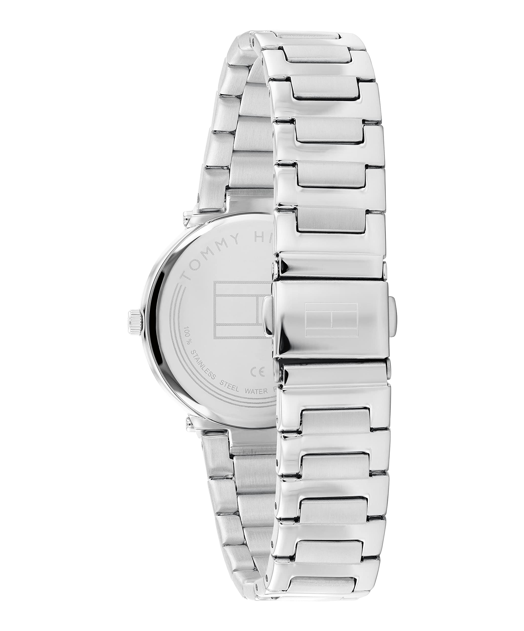 Tommy Hilfiger Women's Quartz Stainless Steel and Link Bracelet Watch, Color: Silver (Model: 1782405)