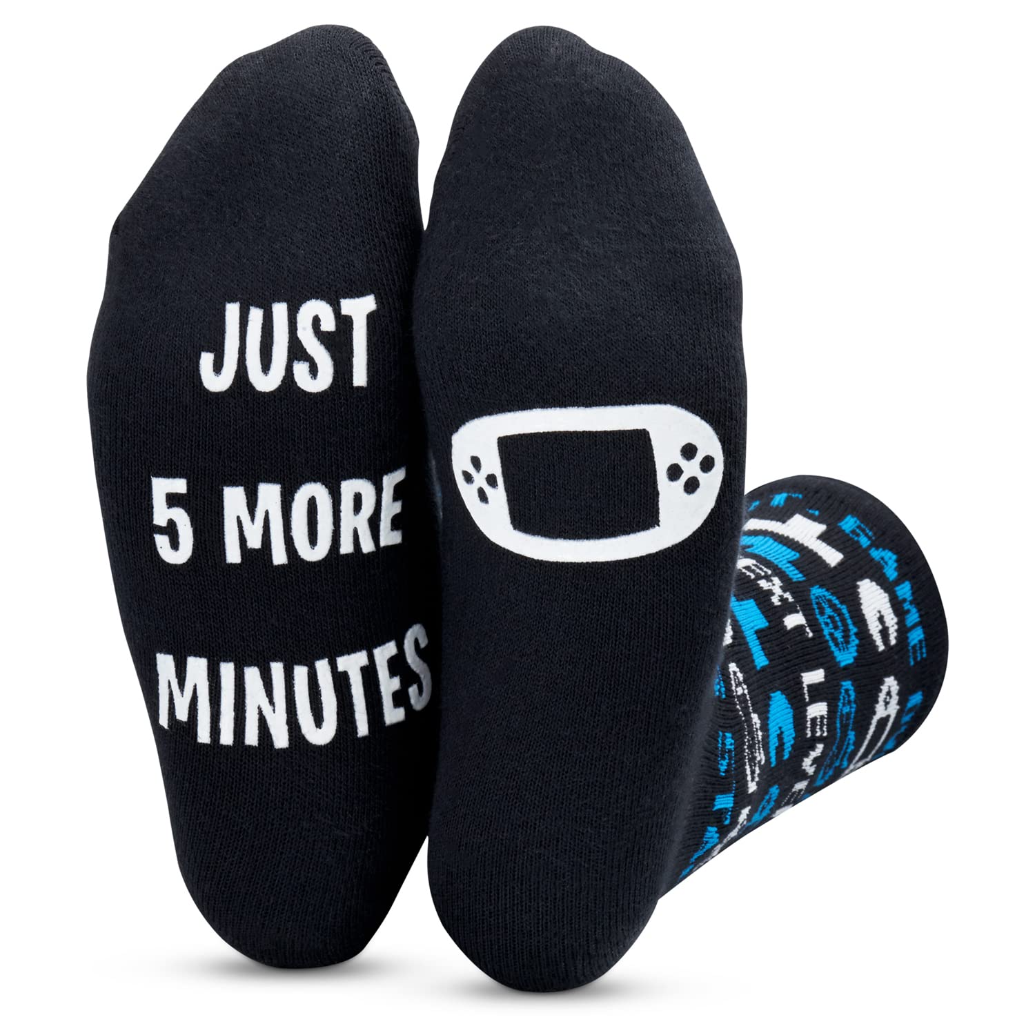 Kids Novelty Gaming Socks 2 Pack - 