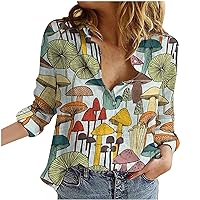 Turtle Neck Linen Tshirts for Juniors Winter Fall Loose Fit Long Cardigan Basic Tops Shirts Women 2024 Trendy