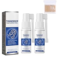 Tinnidrop Tinnitus Relief Spray, Tinnitus Relief for Ringing Ears, Tinnitus Relief Device, Tinnitus Relief Spray, Earwax Cleaning Care Spray (2pcs)