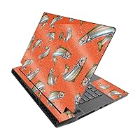 MightySkins Glossy Glitter Skin for Alienware M15 R3 (2020) & M15 R4 (2021) - Trout Collage | Durable High-Gloss Glitter Finish | Easy to Apply and Change Style | Made in The USA