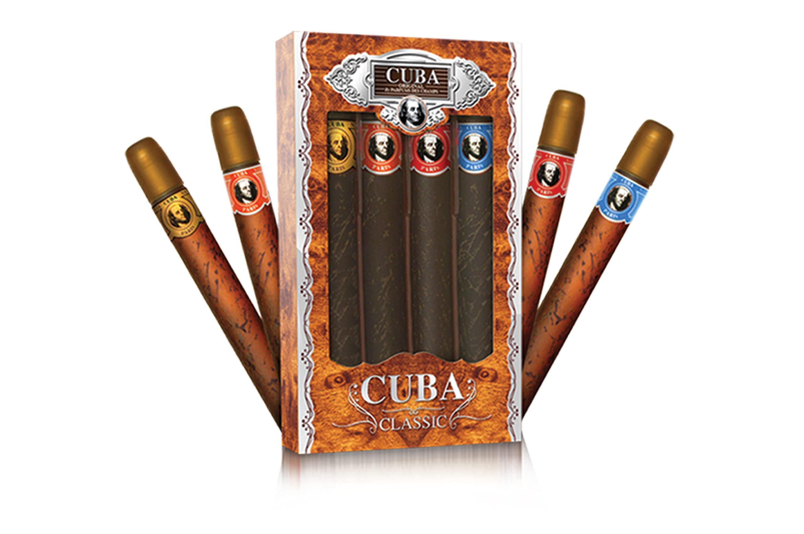 Cuba By Cuba for Men Gift Set, 4 Count