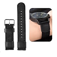 for SNE537 SRP601J1 Fashion watchband Nylon watchband 18mm 20mm 22mm Simple Replacement Men General watchband (Color : Black, Size : 22mm)
