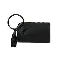 Womens Clutch Purse Wristlet Wallet Evening w/Hand Strap Casual Formal Vegan Leather - Metro Muse
