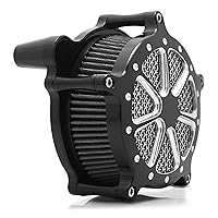 Motor Cnc Edge Cut Air Cleaner Fit For Harley Street Glide Air Intake Filter Fit For Harley Touring Models 2008-2016