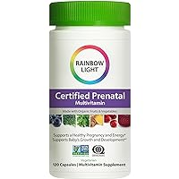 Rainbow Light Prenatal Multivitamin, Immune Support, 120 Capsules (Package May Vary)