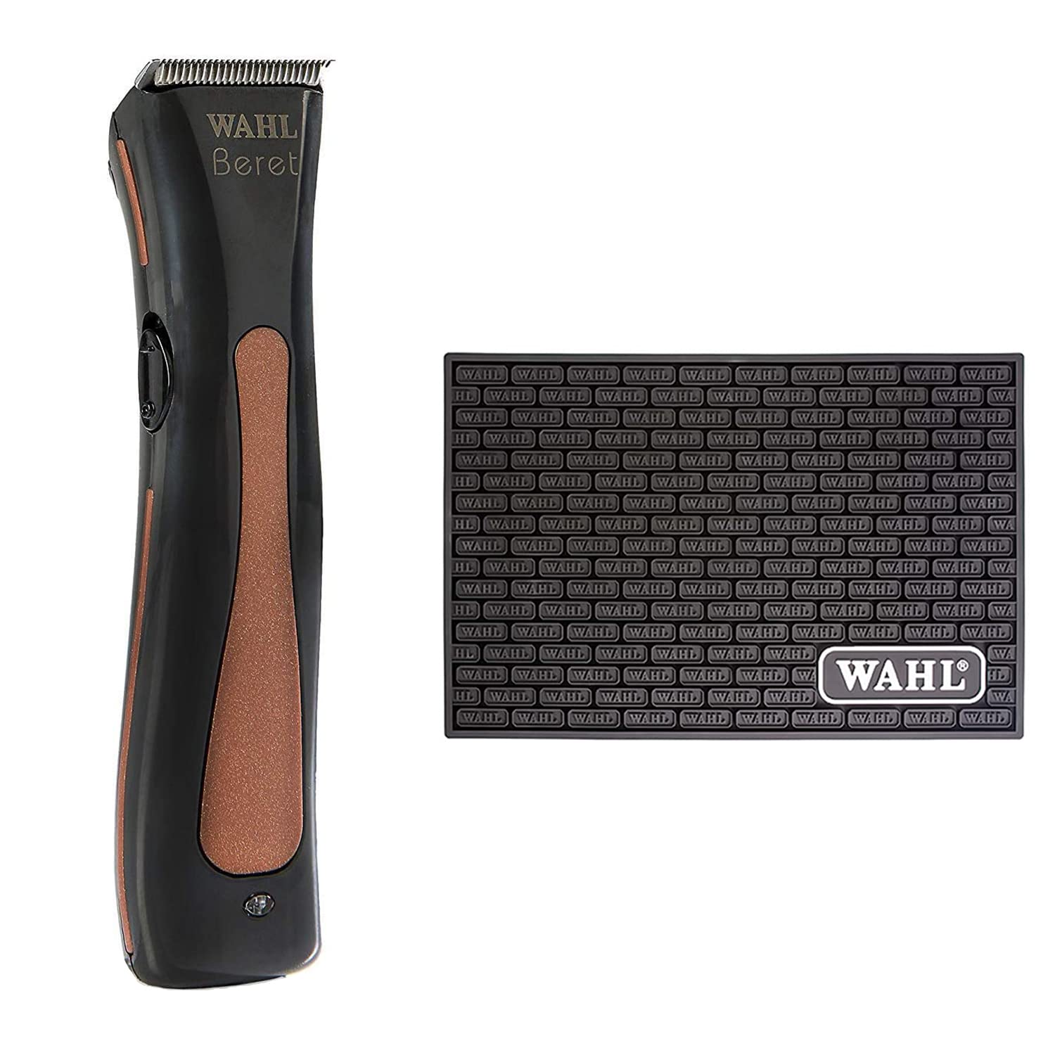 Wahl Professional Beret Cord Cordless Electric Trimmer Tool Mat for Clippers, Trimmers & Haircut Tools Bundle