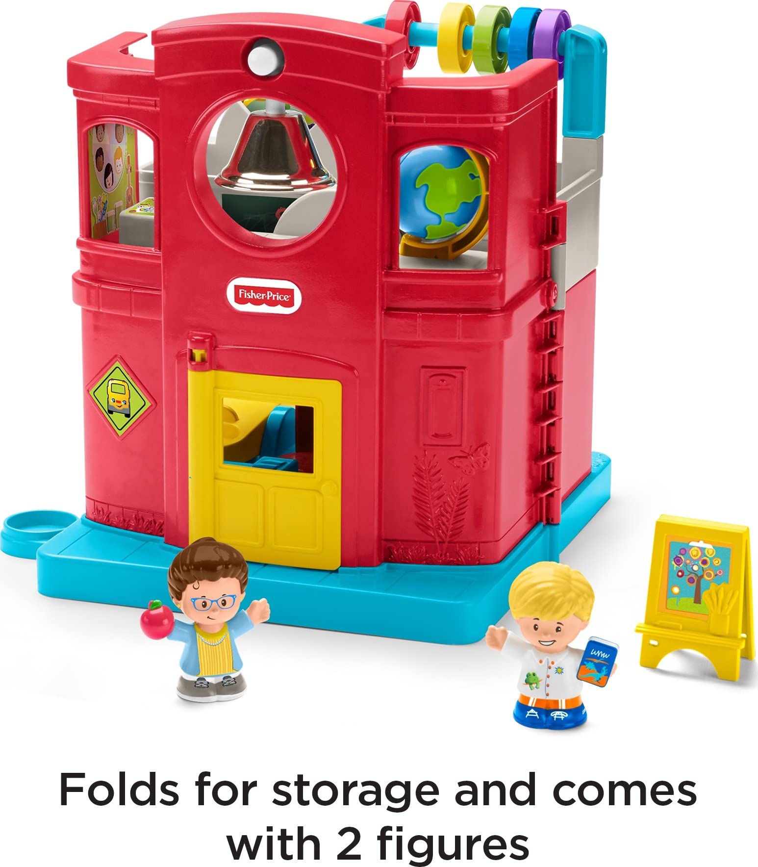 Fisher-Price Little People Toddler Playset Friendly School Musical Toy with Figures & Accessories for Ages 1+ Years (Amazon Exclusive)