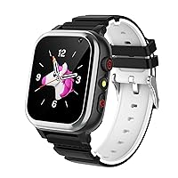 JUBUNRER Smart Watch for Kids Kids Watch Phone 26 Games SOS Pedometer Calories HD Camera Music Player Video Stopwatch, 3-12 Year Old Girls Boys Birthday Gifts
