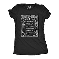 Womens The Older I Get The More I Side with Witches Tshirt Funny Fairy Tale Halloween Tee