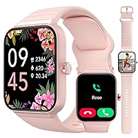 2024 Smart Watches for Women with Alexa, Latest Fitness Tracker Watch for Android & iOS Phone, Call, Pedometer, Health Monitor, Sleep Tracker, Smartwatch, Waterproof, 1.83 for Mom