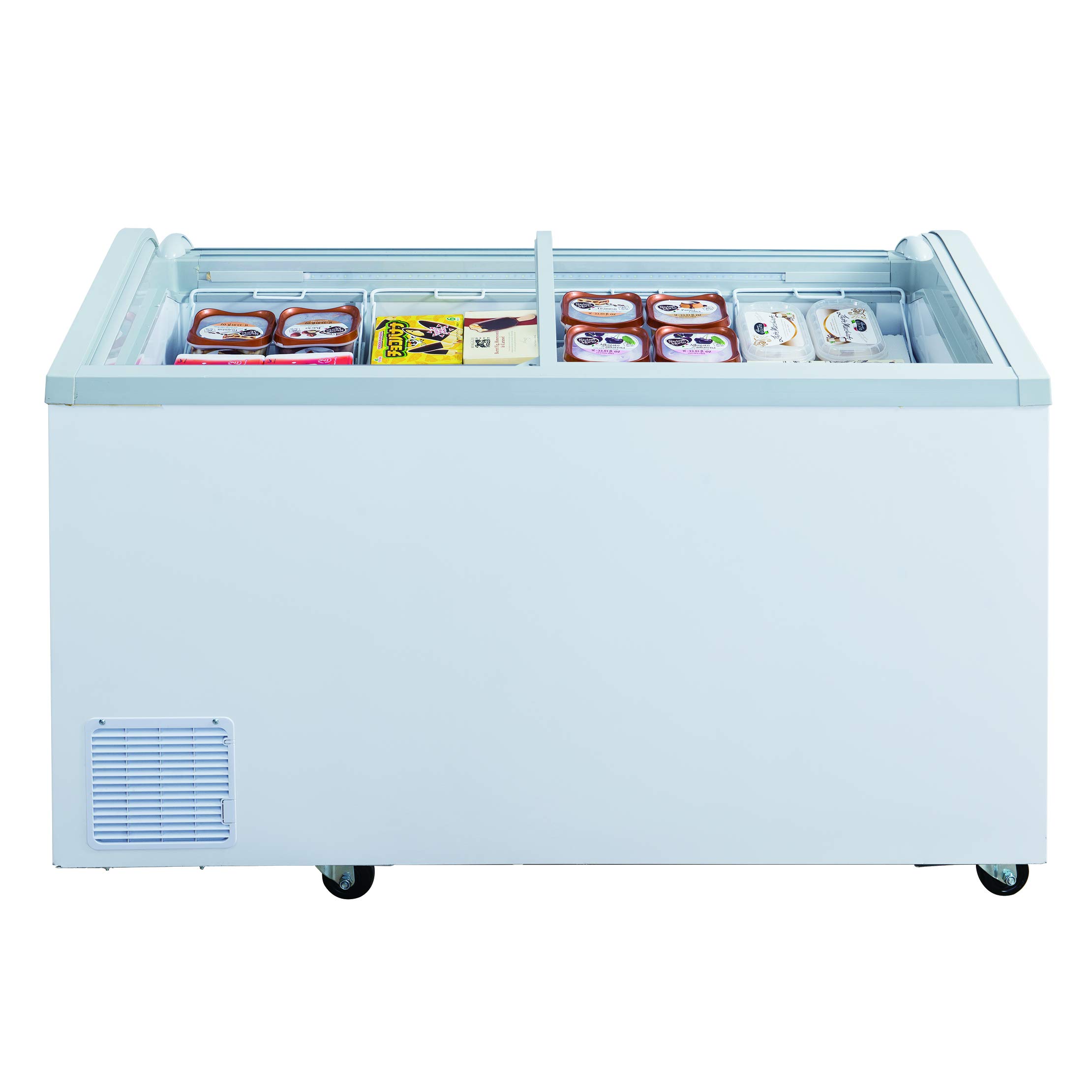 DUKERS WD-500Y 17.6 cu. ft. Commercial Chest Freezer in White