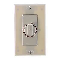Broan 57V Electronic Variable Speed Control Ivory 3 amp capacity 120V Bath fan control