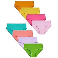 Boboking Teen Girls Underwear Cotton Brief Panties 8 pack