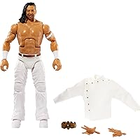 Mattel WWE King Nakamura Elite Collection Action Figure, 6-inch Posable Collectible Gift for WWE Fans Ages 8 Years Old & Up