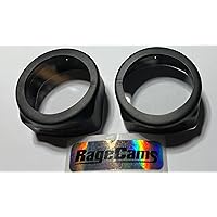 2 Lens Cap Protectors 3mm Glass Front Camera Protection Hunting Paintball Airsoft Compatible with Tactacam 6.0 Cam