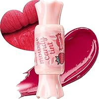 THESAEM Saemmul Mousse Candy Tint #2 Strawberry Mousse - High Pigment Matte Finish Long Lasting Lip Stain with Honey Extracts to Hydrate Lips - Weightless & Smudge-Proof, 0.3 fl.oz.