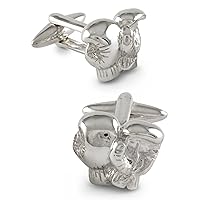 Boxing Glove Cufflinks Sterling Silver Handcrafted