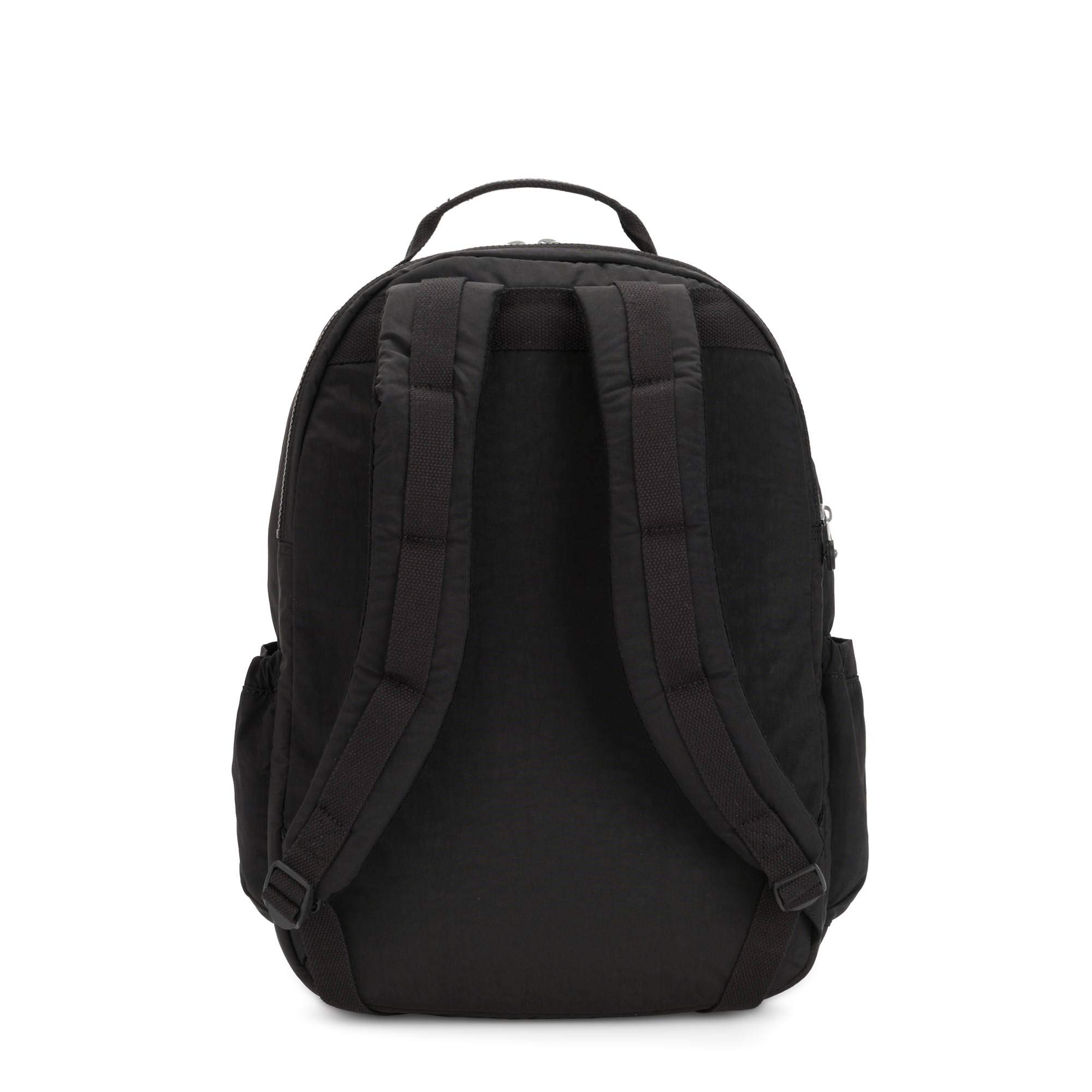 Kipling Women's Seoul Extra Large 17” Laptop Backpack, Durable, Roomy with Padded Shoulder Straps, Bag, True Black 2, 13.5