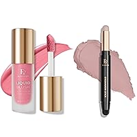 FV Liquid Blush and Cream Eyeshadow Stick, Long Lasting & High Pigmented for All Skin Types