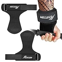 Lifting Grips for Deadlift, Wrist Straps for Weightlifting, Shrugs, Strength Training, Pull Ups, Lifting Straps Gym with Padded Support