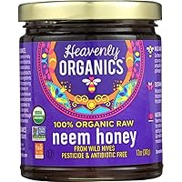 Organic Wild Forest Raw Neem Honey - 12 oz
