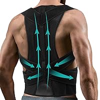 Back Brace Posture Corrector for Women and Men, Back Straightener Posture Corrector, Lumbar Support Shoulder Posture Support for Improve Posture Provide and Back Pain Relief(Small)