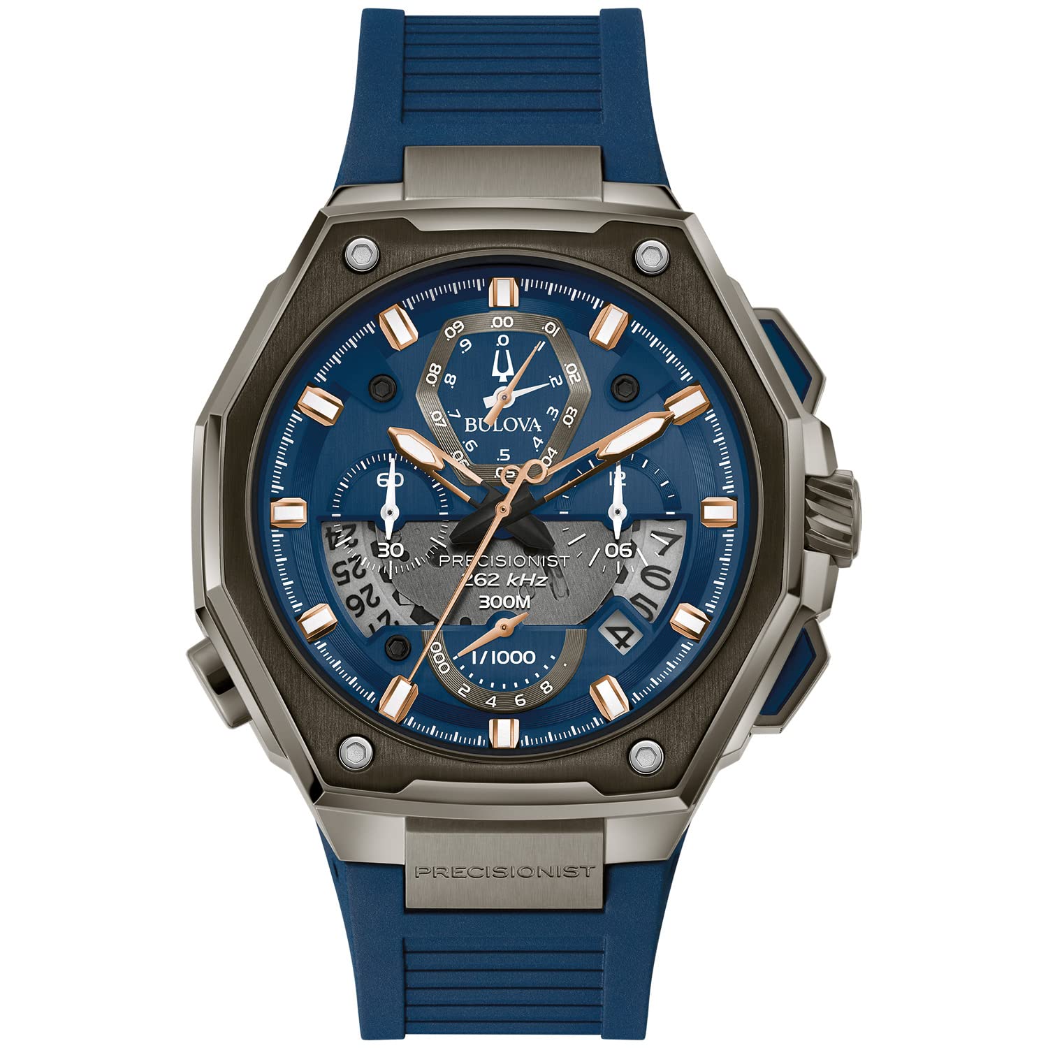 Bulova Men's Series X High Precision Quartz Chronograph Watch, Sapphire Crystal, Continous Sweeping Secondhand