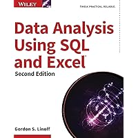 Data Analysis Using SQL and Excel Data Analysis Using SQL and Excel Paperback Kindle