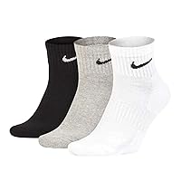 Nike 3P Everyday Cushion Quarter Socks - assorted colors