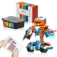 STEM Robotics Kits, Educational Toy Science Kits with Storage Box, App RC Toys Coding Robots for Kids 8 9 10 11 12 Years Old