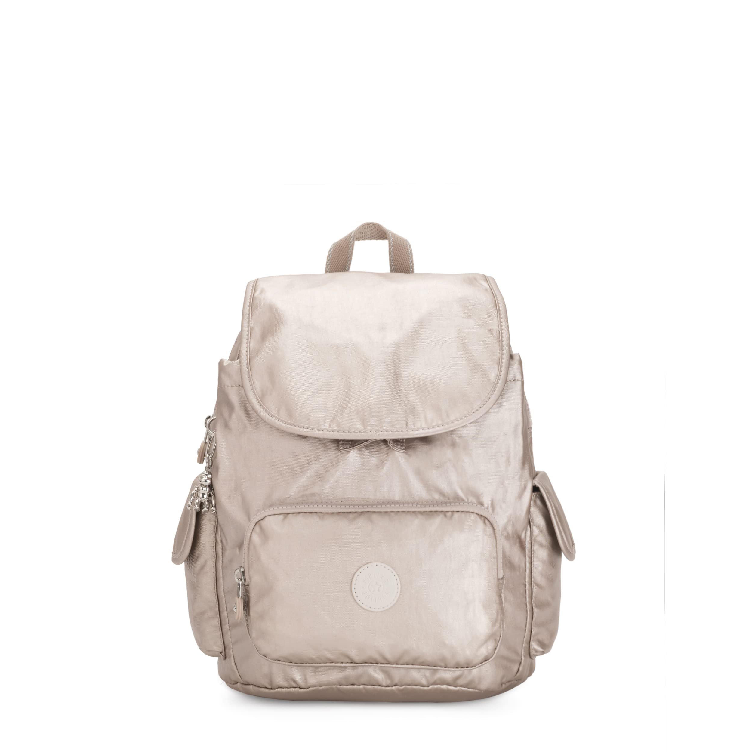 Kipling Women's City Pack Small Backpack, Lightweight Versatile Daypack, Bag, Metallic Glow, 10.75''L x 13.25''H x 7.5''D