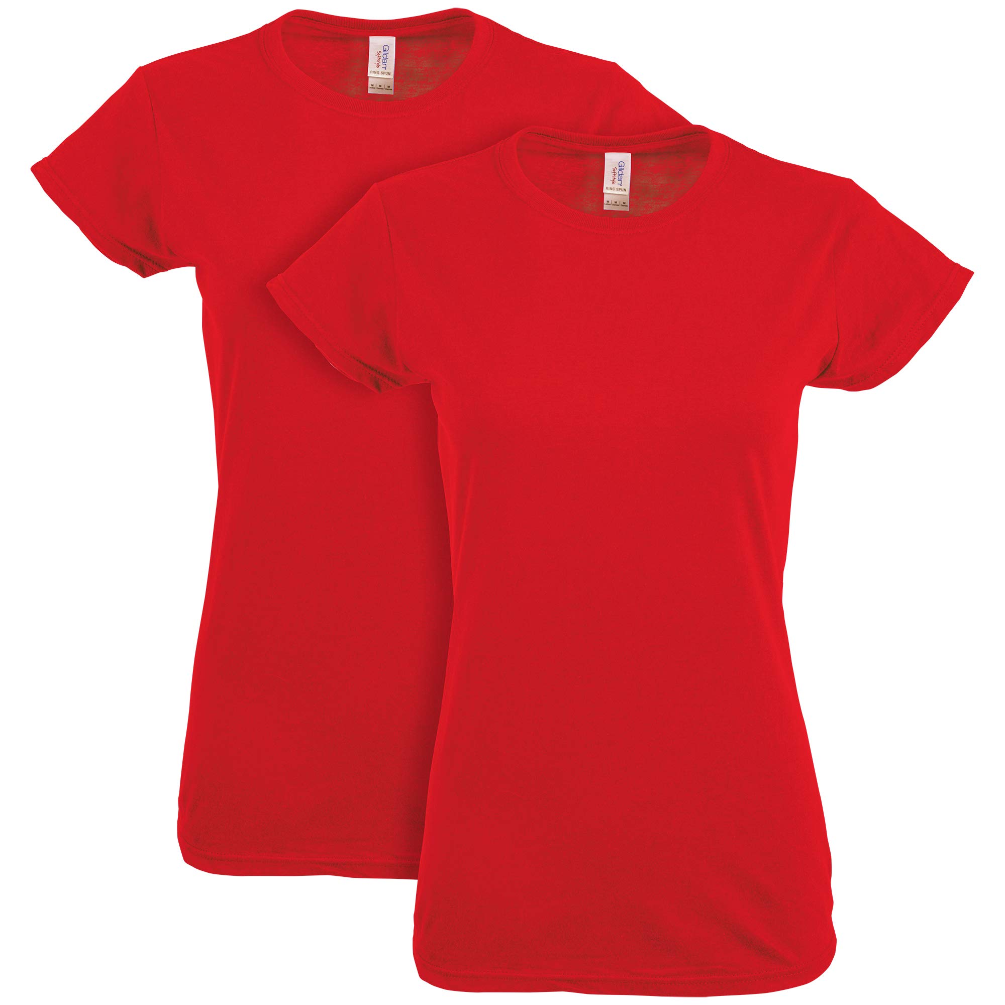 Gildan Women's Softstyle Cotton T-Shirt, Style G64000l, 2-Pack