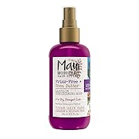 Frizz-Free + Shea Butter Leave-in Conditioning Mist, Curly Hair Styling, No Drying Alcohols, Parabens or Silicone, 8 Fl Oz
