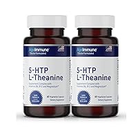 Serenity Formula for Stress Relief for Teens and Adults with 5-HTP (100mg) L-Theanine (400mg) Vitamin B6 (10mg) Vitamin B12 (30mcg) Magnesium (100mg). Doctor Formulated, Magnesium Stearate Free.