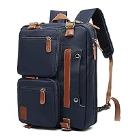 Navy Blue 17.3 inch Laptop Backpack, 34L, Waterproof, for Men/Unisex, Business, Travel, School