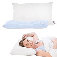 Core Products Tri-Core Water Pillow, Adjustable Cervical Support, Recessed Center, Easy Fill Spout