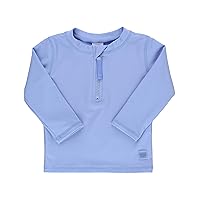 RUGGEDBUTTS® Baby/Toddler Boys Long Sleeve Rash Guard Swim Shirt w/UPF 50+