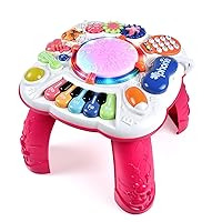 Baby Toys for 6 to 12 Months,Activity Table Toy for Toddlers (Size: 11.8 x 11.8 x 12.2 inches)