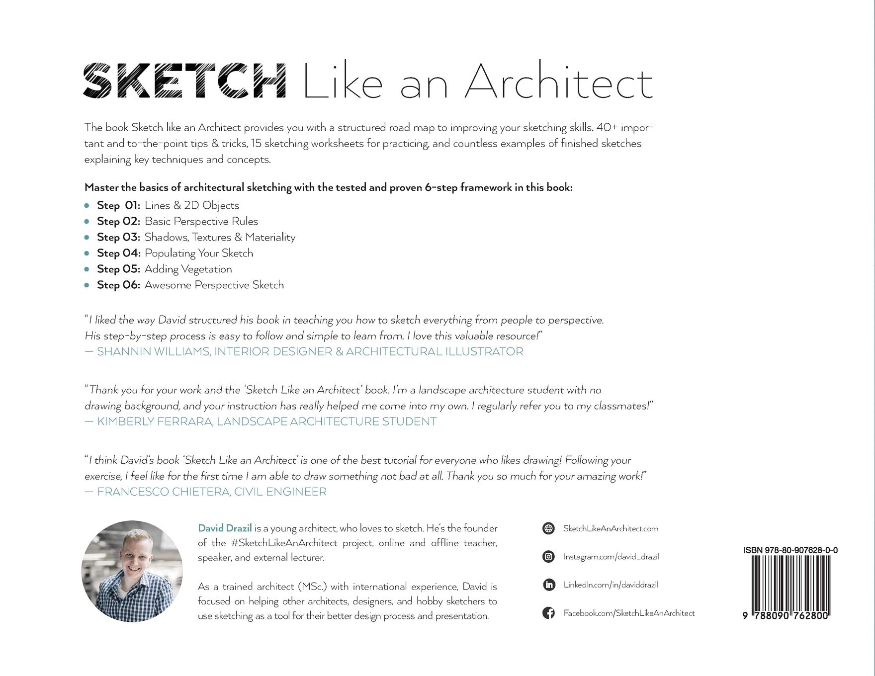 Sketch Like an Architect: Step-by-Step From Lines to Perspective