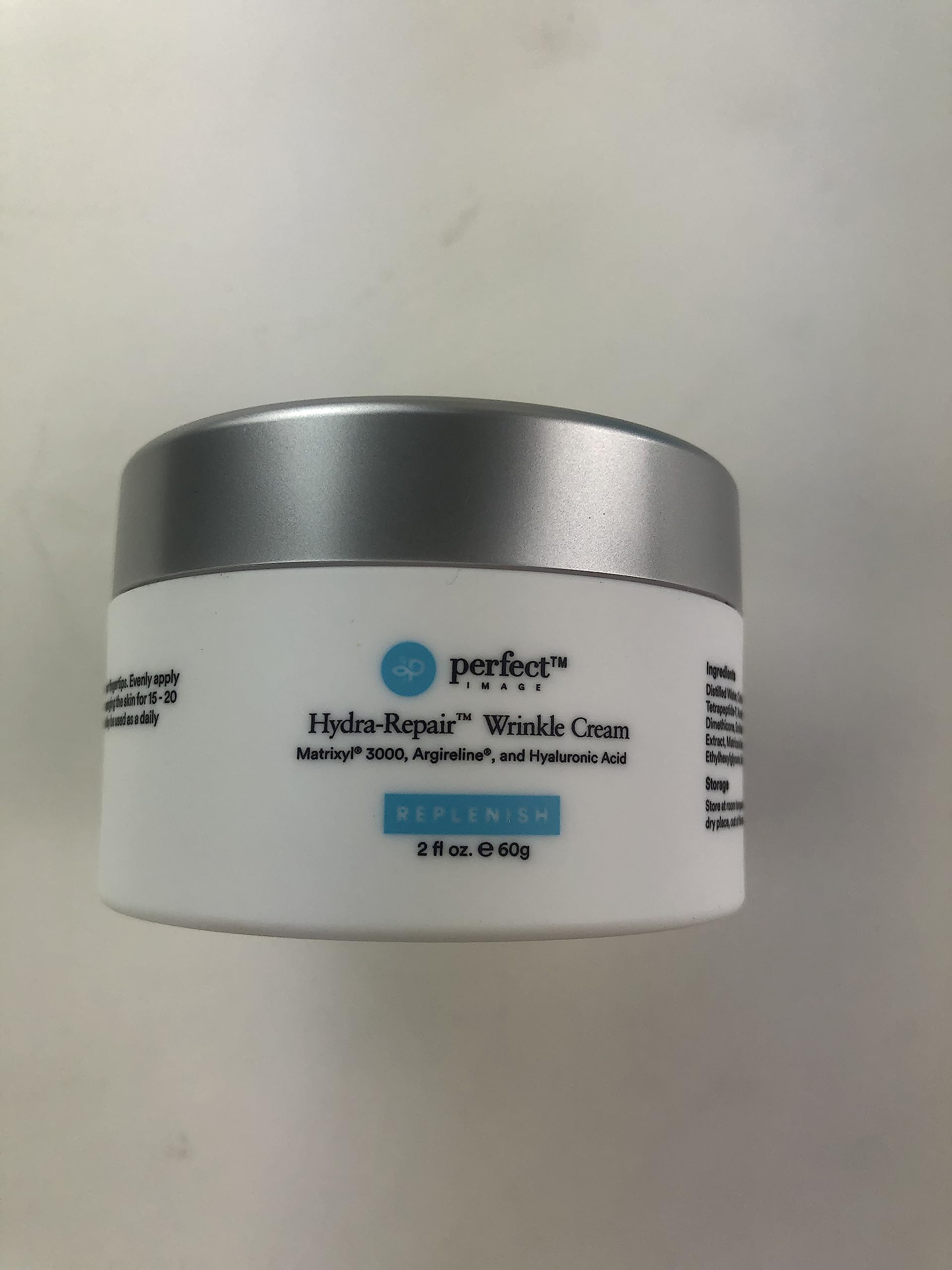 Perfect Image Hydra-Repair Wrinkle Cream for Face (Post Peel), Anti Wrinkle Cream with Matrixyl 3000, Argireline, Hyaluronic Acid, and Natural Botanical Extracts