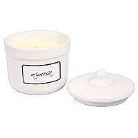 Soy Candle, Ceramic Jar In Box, Mimosa, 4.6-Ounces