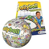 55158 Ollyball Indoor Play Ball for Children and Parents, Multi-Colour