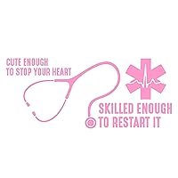 Cute Enough to Stop Your Heart Skilled Enough to Restart It (8-3/4