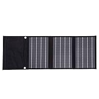 21W Solar Charger with 2X USB for Phone, Powerbank, Tablet, etc. - Perfect for Traveling, Camping and Outdoor - Solar Panel Charging Case TX-207